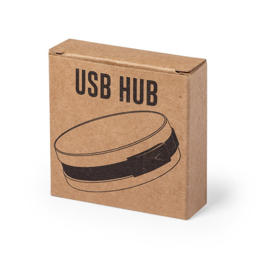 Hub USB 2.0 ze słomy pszenicznej Neutralny V0382-00 (4)