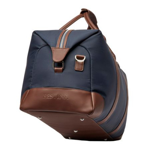 Torba podróżna Button Navy &amp; Brown Granatowy FTB426N (7)