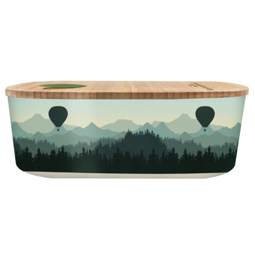 Lunchbox PLA z przegródką 800ml AirBalloonVal CHIC-MIC Uniwersalny B3C-M-21073 