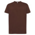 Koszulka męska z okrągłym dekoltem Regular Premium T-Shirt JHK Chocolate test7_TSRA190CHS  thumbnail