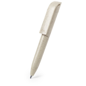 Mini długopis ze słomy pszenicznej neutralny