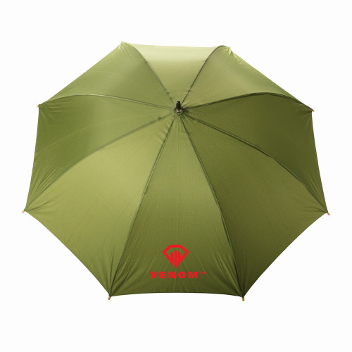 Bambusowy parasol automatyczny 23" Impact AWARE™ rPET Zielony P850.657 (4)