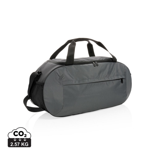 Torba sportowa, podróżna Impact AWARE™ RPET Szary P707.142 (9)