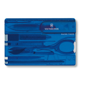 SwissCard Classic niebieski transparentny