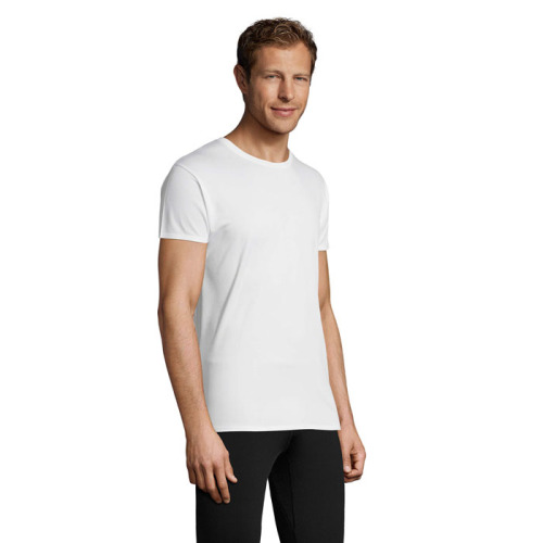 SPRINT UNI T-SHIRT 130g Biały S02995-WH-XL (2)