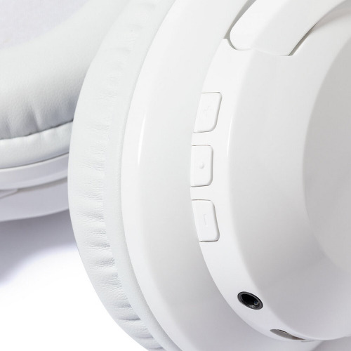 Składane bezprzewodowe słuchawki nauszne ANC biały V0279-02 (9)