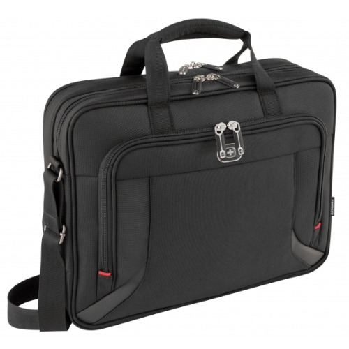 Torba na laptopa Wenger Prospectus 16`, czarna Czarny W600649 (2)