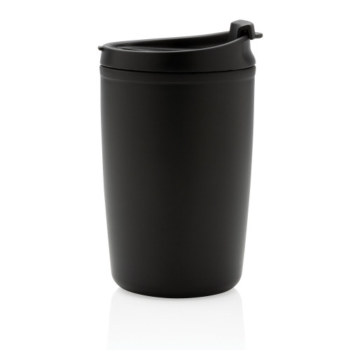 Kubek podróżny 300 ml z PP z recyklingu Black P433.081 (2)