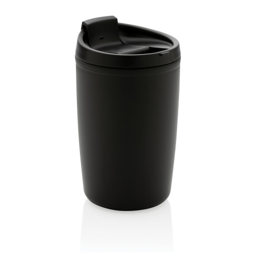 Kubek podróżny 300 ml z PP z recyklingu Black P433.081 (5)