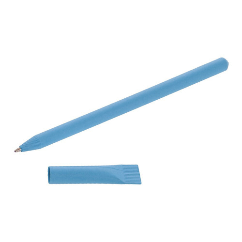 Długopis ekologiczny, zatyczka niebieski V1630-11 (10)
