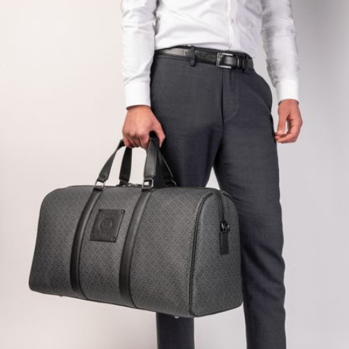 Torba podróżna Logomania Grey Szary NTB203J (5)