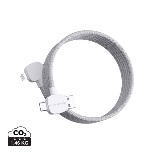 Kabel do ładowania Urban Vitamin Stockton 65W biały P302.7103 (11)