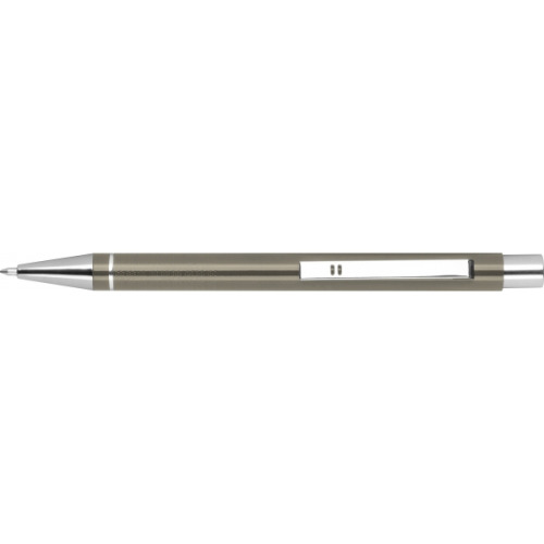Metalowy długopis półżelowy Almeira grafitowy 374177 (1)