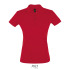 PERFECT Damskie POLO 180g Czerwony S11347-RD-XL  thumbnail