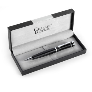 Długopis Charles Dickens® w pudełku czarny