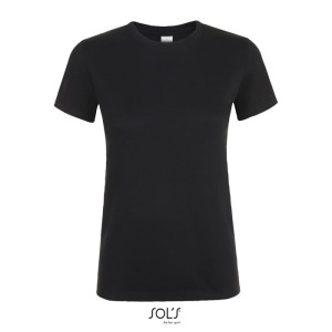 REGENT Damski T-Shirt 150g Deep black