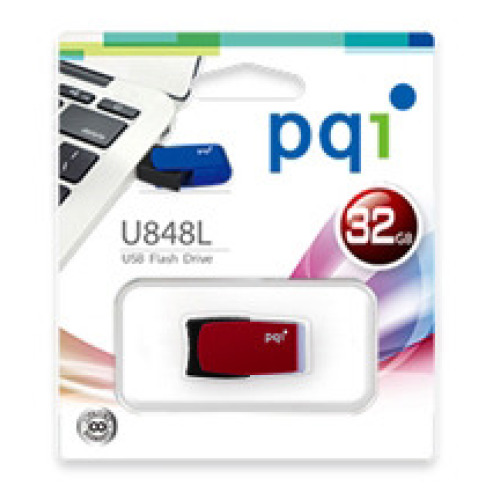 Pendrive PQI u848L 32GB black Czerwony EG 792505 8GB (2)