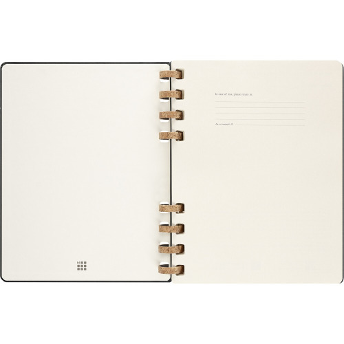 Spiralny kalendarz MOLESKINE Life Czarny VM490-03/2024 (13)