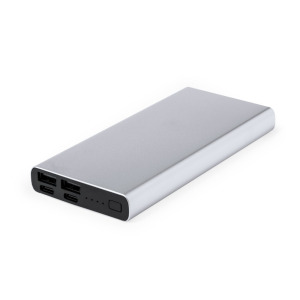 Power bank 10000 mAh Srebrny