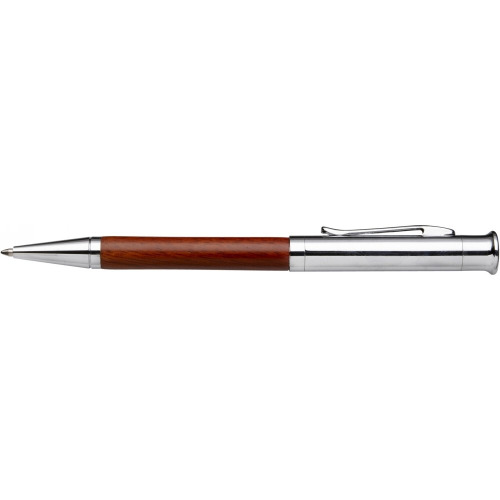 Zestaw piśmienniczy, długopis i pióro kulkowe drewno V1357-17 (11)