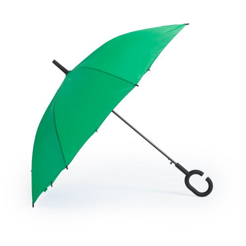 Wiatroodporny parasol automatyczny, rączka C Zielony V0492-06 (2)