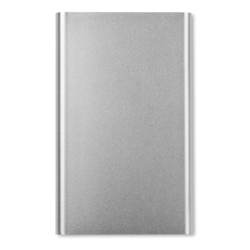 Płaski Powerbank 4000mAh Srebrny mat MO8735-16 (1)