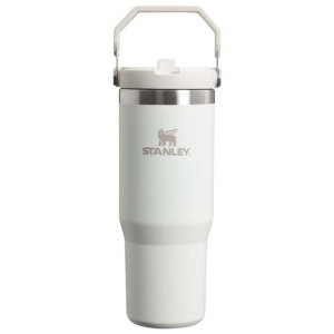 Stanley IceFlow™ kubek o pojemności 890 ml z odchylaną słomką Frosted white