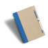 Notatnik ok. A5 z długopisem | Salvatore niebieski V2389-11  thumbnail