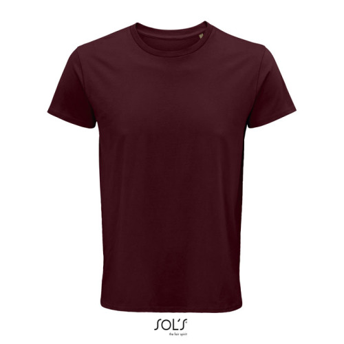 CRUSADER Męski T-SHIRT 150g Burgundy S03582-BG-XL 