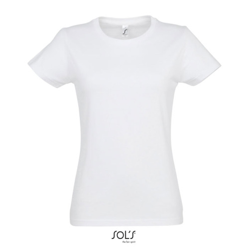 IMPERIAL WOMEN T-SHIRT 190g Biały S11502-WH-M 