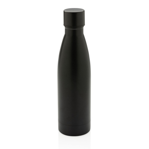 Butelka termiczna 500 ml, stal nierdzewna z recyklingu Black P433.271 (4)