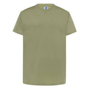 Koszulka męska z okrągłym dekoltem Regular Premium T-Shirt JHK Pale Green