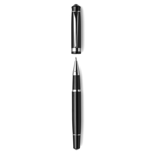 Zestaw piśmienniczy, długopis i pióro kulkowe czarny V1426-03 (2)
