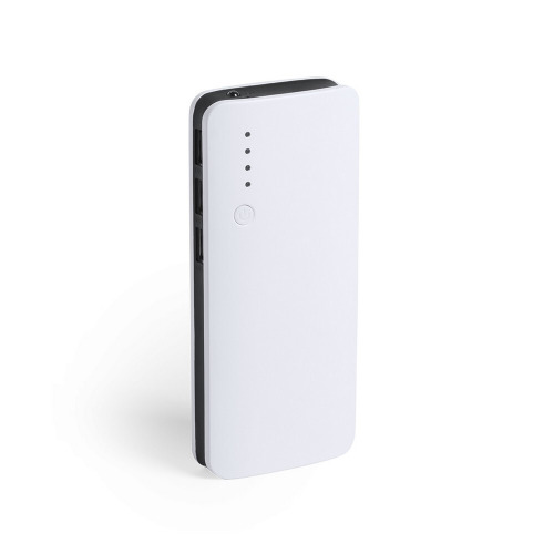 Power bank 10000 mAh, lampka LED Czarny V3856-03 (3)