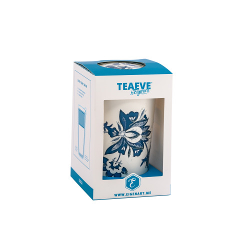 Kubek z zaparzaczem TeaEve 350ml Luna biały 80049-W Biały EIG80049-W (2)