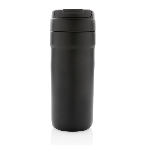 Butelka sportowa 670 ml ze stali nierdzewnej z recyklingu Black P433.131 (3)