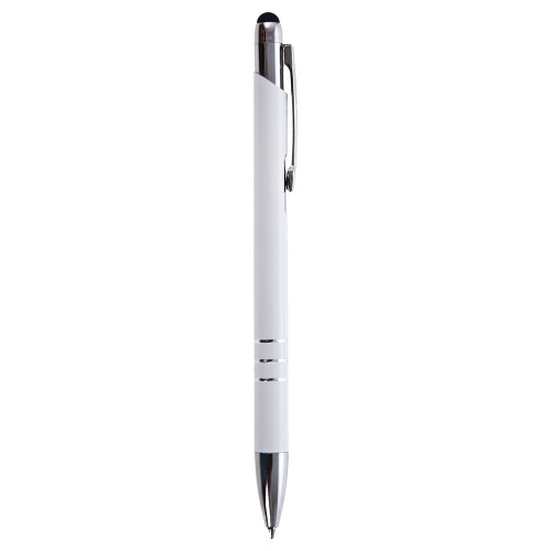 Długopis, touch pen | Zachary biały V1701-02 (4)