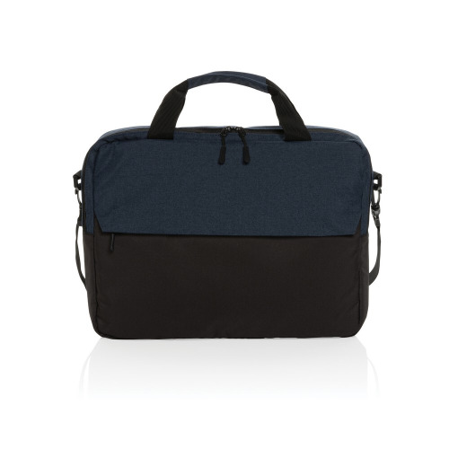 Torba na laptopa 15,6" AWARE™ Kazu, poliester z recyklingu niebieski P732.175 (1)