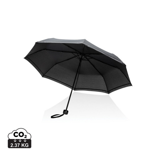 Mały parasol 20.5" Impact AWARE™ rPET Czarny P850.541 (6)