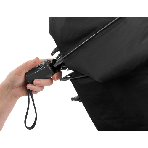 Odwracalny, składany parasol automatyczny czarny V0667-03 (11)