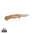 Drewniany nóż składany, scyzoryk brązowy P414.059 (11) thumbnail