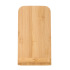 Bambusowa ładowarka bezprzewodowa 10W B'RIGHT, stojak na telefon | Wilder drewno V0349-17 (19) thumbnail