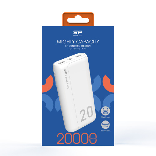 Power bank Silicon Power GS15 20 000 mAh Biały EG831706 (3)