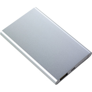 Power bank 4000 mAh Srebrny