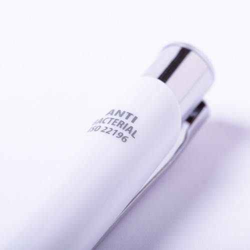 Długopis antybakteryjny, touch pen biały V1984-02 (16)