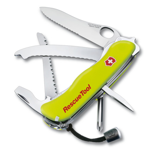 Scyzoryk Victorinox RescueTool One Hand żółty 08623MWN08 