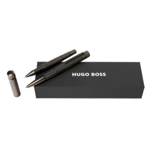 Zestaw upominkowy Hugo Boss pióro kulkowe i długopis - HSF4854D + HSF4855D Uniwersalny