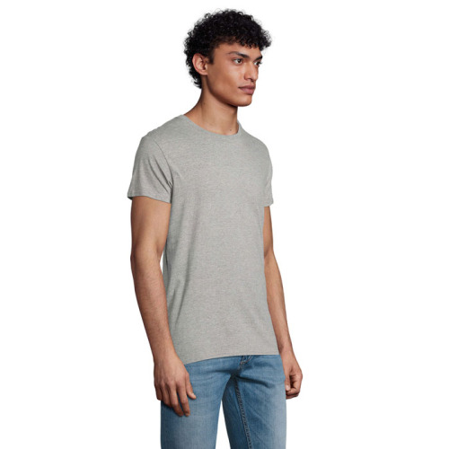 PIONEER MEN T-SHIRT 175g Szary melanż S03565-GM-S (1)