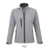 ROXY Damski softshell 340g Szary melanż S46800-GM-M  thumbnail