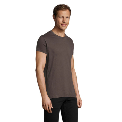 REGENT F Męski T-Shirt 150g Ciemny szary S00553-DG-M (2)